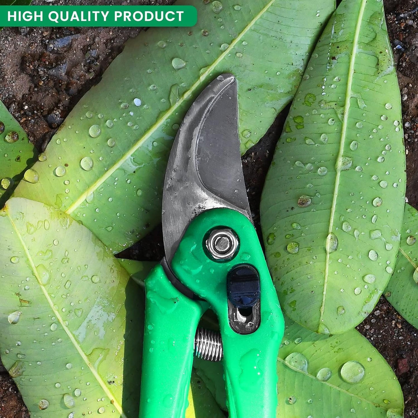 Wildshopperz Assorted Hand Pruner Cutter - 1 Pc (Steel Blades) Heavy Duty Gardening Cutter Tool | Wood Branch Trimmer | Grass Cutting Accessory | Plant Cutter